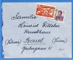 Saar - 1948 - Lettre De Sulzbach - G31824 - Brieven En Documenten