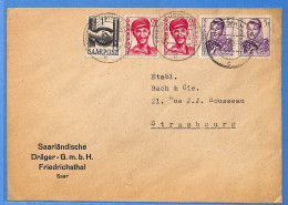 Saar - 1949 - Lettre De Friedrichsthal - G31823 - Brieven En Documenten