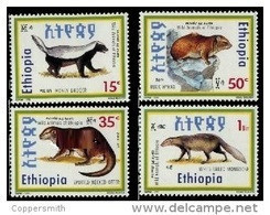 (345) Ethiopia / Ethiopie  Animals / Animaux / Tiere / Dieren / 1993   ** / Mnh  Michel 1431-34 - Ethiopia