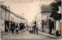 95 DOMONT - La Rue De La Mairie. - Domont