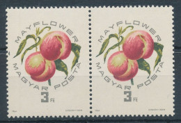 1964. Hungarian Types Of Peaches - Misprint - Abarten Und Kuriositäten