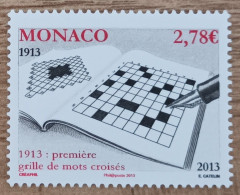 Monaco - YT N°2898 - 1re Grille De Mots Croisés - 2013 - Neuf - Ongebruikt