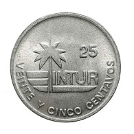 [NC] CUBA - INTUR - 25 CENTAVOS 1989 (nc142a) - Cuba