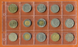 Lot Of 15 Used Coins.All Different [de106] - Kilowaar - Munten