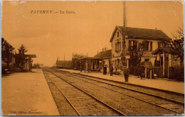 95 TAVERNY - Vue De L'interieur De La Gare. - Taverny
