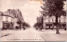 95 SANNOIS - Entree De La Rue De Paris. - Sannois