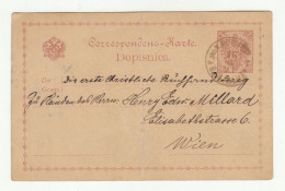 Austria K.u.k. Occupation Of Bosnia And Hercegovina Posted 1891 B240401 - Cartes Postales