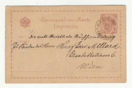 Austria K.u.k. Occupation Of Bosnia And Hercegovina Posted 1891 B240401 - Tarjetas