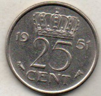 25 Cents 1951 - 1948-1980 : Juliana