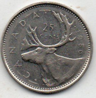 25 Cents 1986 - Canada