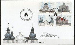 Martin Mörck. Denmark 2011. Estates. Michel 1644 - 1647 FDC. Signed. - FDC