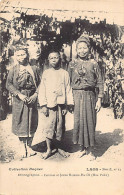 Laos - Ethnographie - Femmes Et Jeune Homme Pou Ok (Hua Phan) - Ed. Collection Raquez Série E - N. 24 - Laos