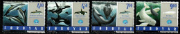 Färöer 1998 - Mi.Nr. 334 - 337 - Postfrisch MNH - Tiere Animals Wale Whales - Balene