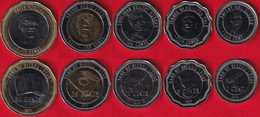 Sierra Leone Set Of 5 Coins: 1 - 50 Cents 2022 "New Coin Family" UNC - Sierra Leone