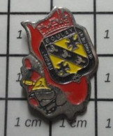 2022 Pin's Pins / Beau Et Rare : POMPIERS / SAPEURS POMPIERS BOULAY BLASON ECUSSON ARMOIRIES - Bomberos