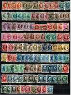 1922 190/210 & 211/219 & 245/248 (219 Timbres°)  : 1922-1927 Houyoux - 1922-1927 Houyoux