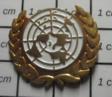 216C Pin's Pins / Beau Et Rare / ADMINISTRATIONS / Telle Couteuse Et Si Peu Efficace L'ONU Vous L'avez Reconnue ! - Administraties