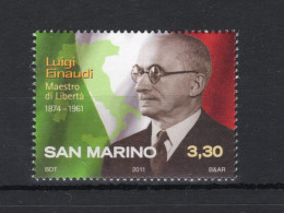 2011 SAN MARINO SET MNH ** 2308 Luigi Einaudi - Unused Stamps