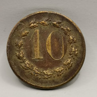 JETON 10 FRANCS / MONNAIE DE JEU - Monetari / Di Necessità