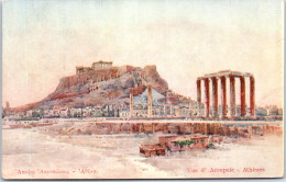 GRECE - AHTENES - Vue De L'acropole (d'apres Gravure) - Grèce