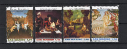 2010 SAN MARINO SET MNH ** 2291/2294 Maestri Dell'arte, Dipinti - Ongebruikt