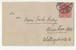 Austria Old Postal Stationery Letter-card Posted 1917 Wien B240401 - Letter-Cards