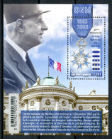 Thème Général De Gaulle - Saint Pierre Et Miquelon Bloc Feuillet Ordre National Du Mérite - Neuf Xxx - T 1333 - De Gaulle (Général)