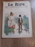 Journal Humoristique - Le Rire N° 208 -   Annee 1898 - Dessin De F Fau -  D'hermann Paul - Les Fleurs Humaines - 1850 - 1899