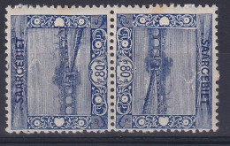 Sarre     61 **  Paire Tête-bêche - Unused Stamps