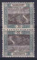 Sarre     57 **  Paire Tête-bêche - Unused Stamps