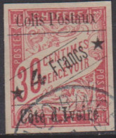 Côte D'ivoire Colis Postal 10a Obl - Sonstige & Ohne Zuordnung