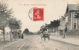 Royan * Le Boulevard St Georges * Villas * Attelage - Royan
