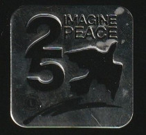 77630-Pin's Lion's Club.25 Imagine Peace. - Associations