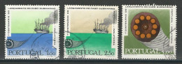 Portugal Mi 1113, 1114, 1116 O - Gebruikt