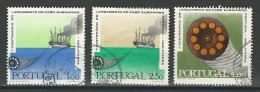 Portugal Mi 1113, 1114, 1116 O - Usati