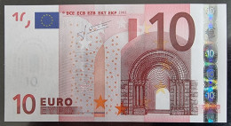 1 X 10€ Euro Trichet P009D5 X29595006641 - UNC - 10 Euro