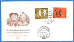 Saar - 1958 - Carte Postale FDC De Saarbrücken - G31898 - FDC
