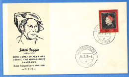 Saar - 1959 - Lettre FDC De Saarbrücken - G31883 - FDC