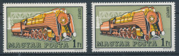 1972. Locomotives (I.) - Misprint - Variétés Et Curiosités