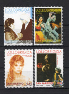 2007 SAN MARINO SET MNH ** 2130/2133 Gina Lollobrigida - Ungebraucht