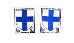 1180 A Bleu Vif Outremer Foncé 1 Normal Livré - Ungebraucht