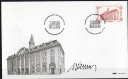 Martin Mörck. Denmark 2012. 100 Anniv Central Station, Copenhagen . Michel 1701 A - 1704 A. FDC. Signed. - FDC