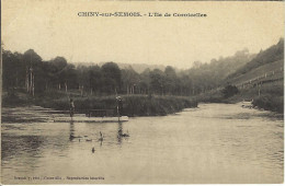 Chiny-sur-Semois, L'Ile De Cornivelles, Gelaufen 1913 - Chiny