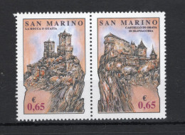 2007 SAN MARINO SET MNH ** 2151/2152 Rocche Di Libertà, Congiunta Con Slovacchia - Ongebruikt