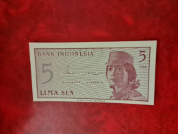 BILLET 5 LIMA SEN BANK INDONESIA INDONESIE - Unclassified