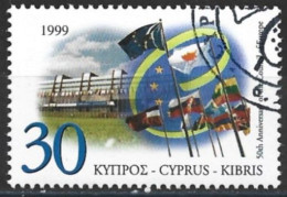 Cyprus 1999. Scott #935 (U) Council Of Europa, 50th Anniv.  (Complete Issue) - Usados