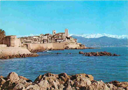 06 - Antibes - Les Remparts - Dans Le Fond La Chaine Des Alpes - CPM - Voir Scans Recto-Verso - Antibes - Les Remparts