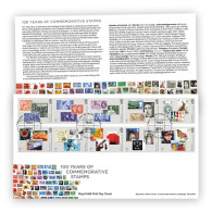 Great Britain (UK) New 2024 ,Stamp On Stamp, Lion,Queen,Butterfly,Flower,Music,Architecture, FDC Cover+ Brochure (**) - Covers & Documents