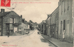 Villaines La Juhel * Hôtel De Ville Et Rue Neuve St Georges * épicerie - Villaines La Juhel