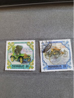 2 Timbres Mongolie - Mongolie